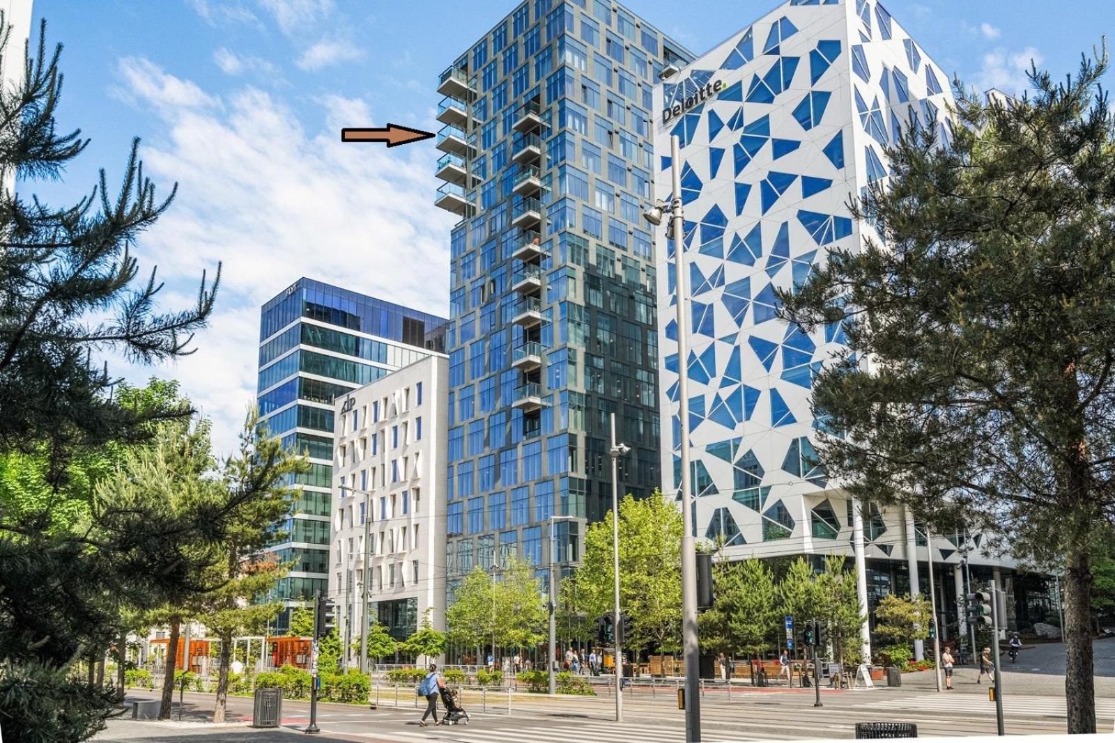 Modern 2Bed Room Sea View Apartment @ Oslo Barcode Exterior foto